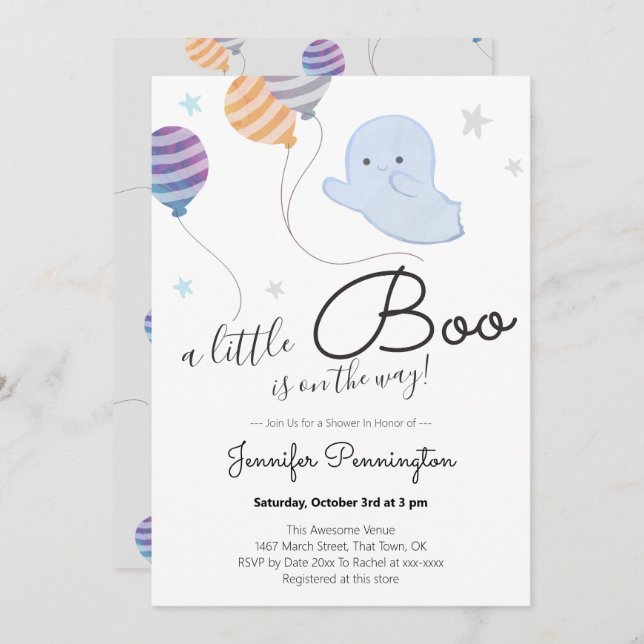 Un poco de Baby Shower (Anverso / Reverso)