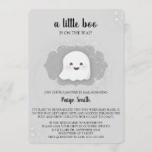 Un poco de Baby Shower Boo por invitación por corr