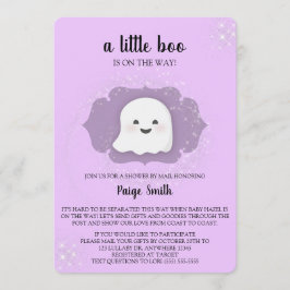Un poco de Baby Shower Boo por invitación por corr