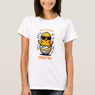 Un poco de camiseta femenina de Eggstra