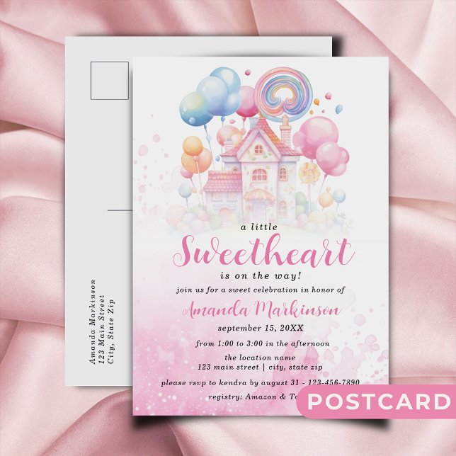 Un poco de cariño Candy Invitación de Baby Shower (Subido por el creador)