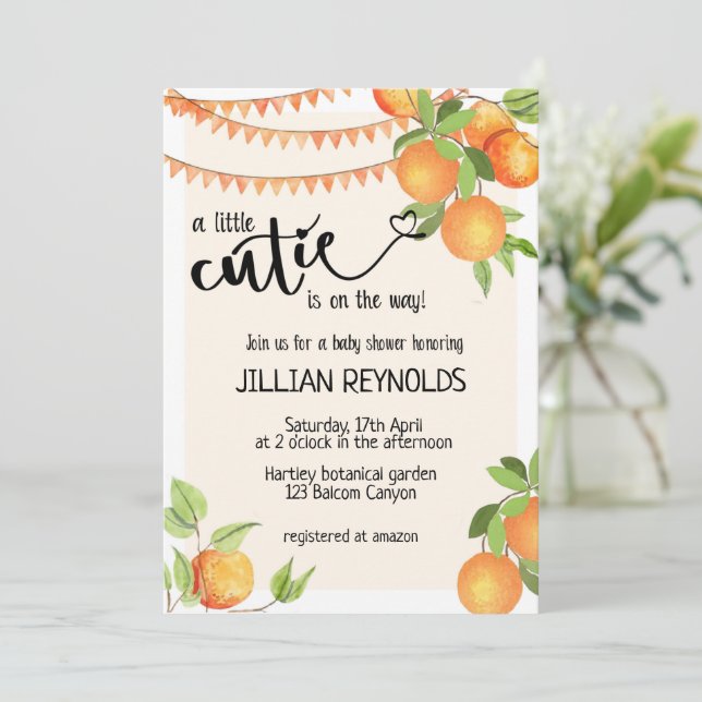 Un poco de corbata, ducha de bebé, neutra por géne (Anverso de pie)