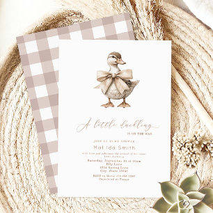 Un poco de incómoda invitación a Baby Shower