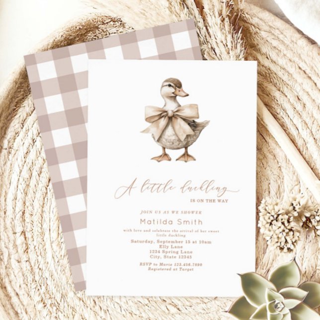 Un poco de incómoda invitación a Baby Shower (Subido por el creador)