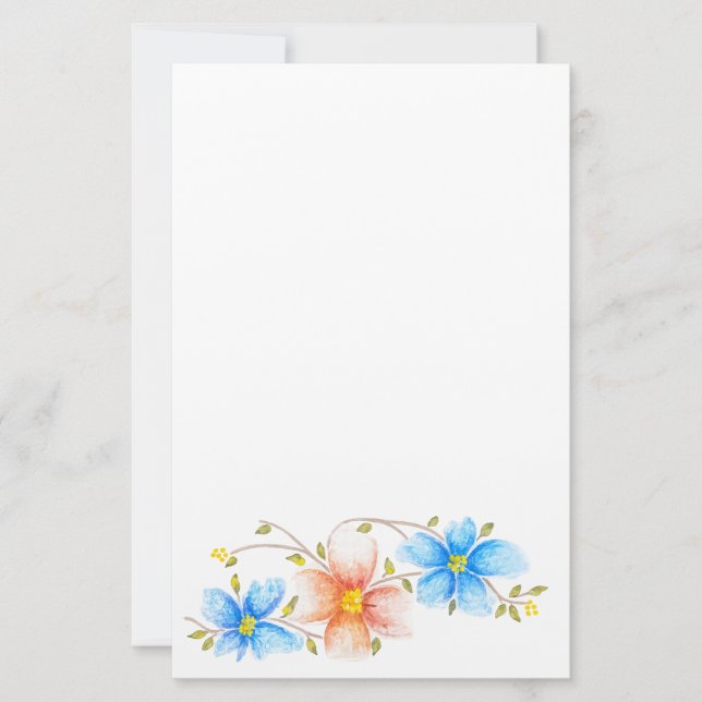 Un poco de papelería de primavera (Anverso)