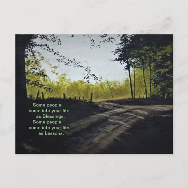 UN POCO DE POSTAL DE LA GENTE (Anverso)