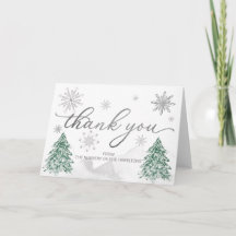 Un poco de tarjeta de agradecimiento de Baby Showe