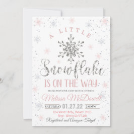 Un poco del tema de la invitación a Baby Shower co