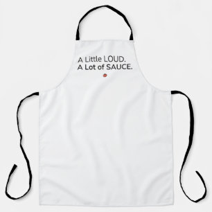 Un Poco Fuerte. Mucha Salsa. Delantal