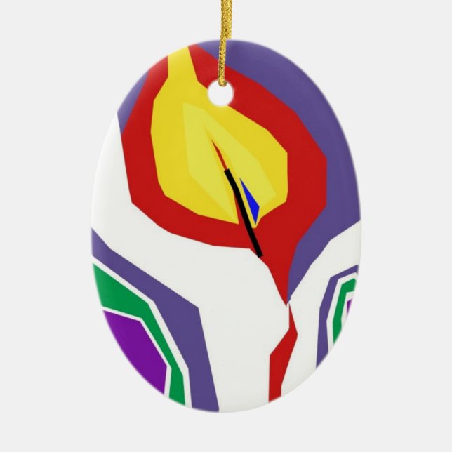 Un poco ornamento de la vela (Frente)