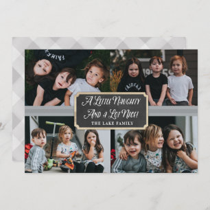 Un poco traviesa y una muy buena tarjeta de festiv