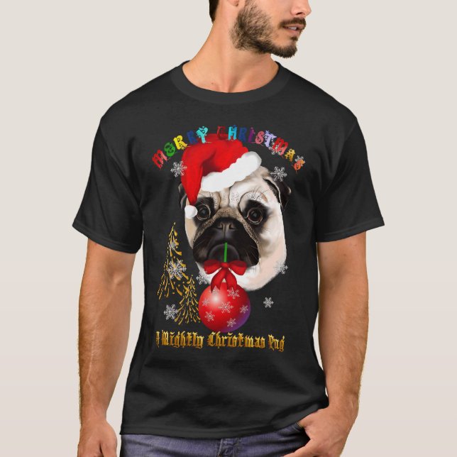 Un poderoso Navidad lanza camiseta esencial 573 (Anverso)