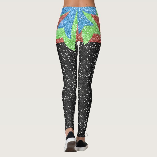 Un poquito más Bling Pop Fashion Leggings (Reverso)