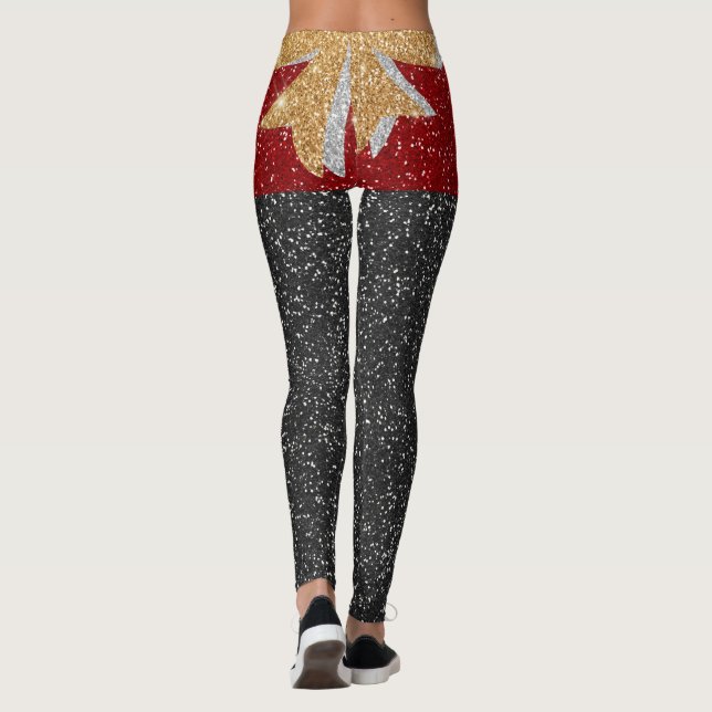 Un poquito más Bling Pop Fashion Leggings (Reverso)