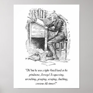 "Un Póster de Cuento de Navidad