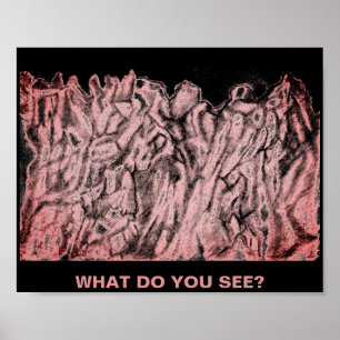 Un poster de dos propósitos, el arte y el entrenad