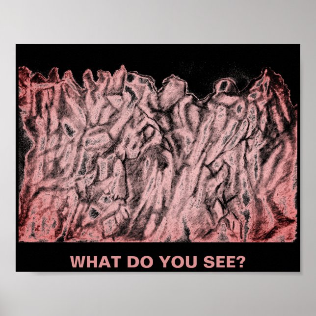 Un poster de dos propósitos, el arte y el entrenad (Frente)