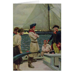 Un Privateer americano que toma un premio