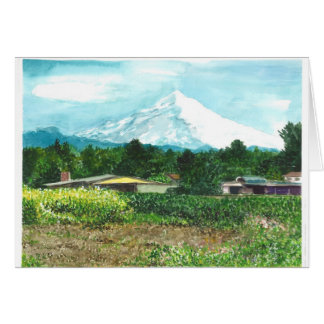 Un puente en Portland en la niebla