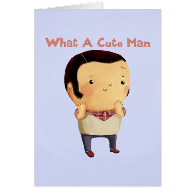 Un qué hombre lindo… (Frente)