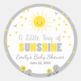 Un rayo de sol en el verano del Sello para sobres 