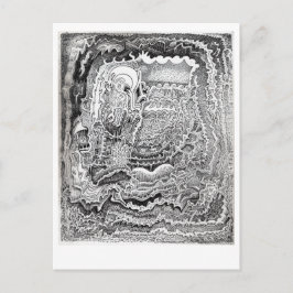 Un recordatorio de la vieja postal del cerebro