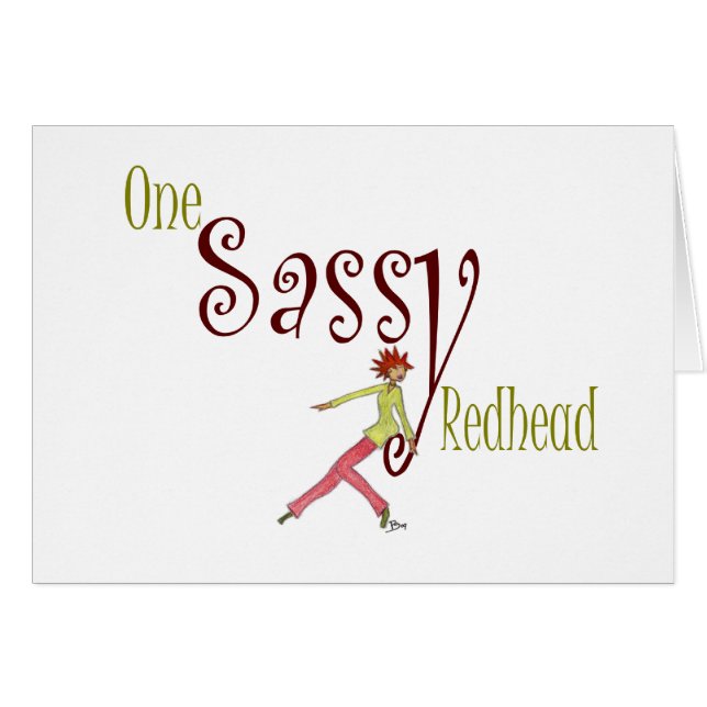 Un Redhead descarado (Anverso (Horizontal))