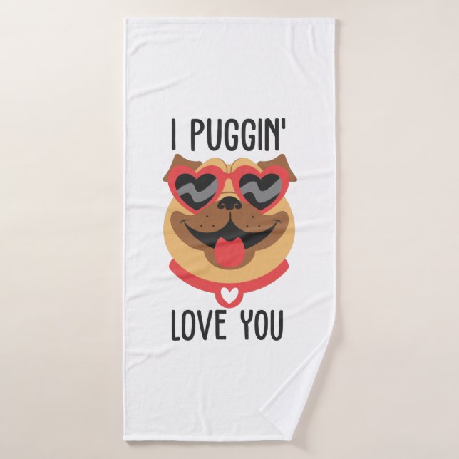 Un regalo de pareja te quiero (Toalla de baño)