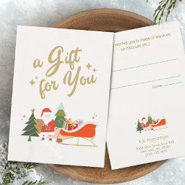 Un regalo de Santa Claus