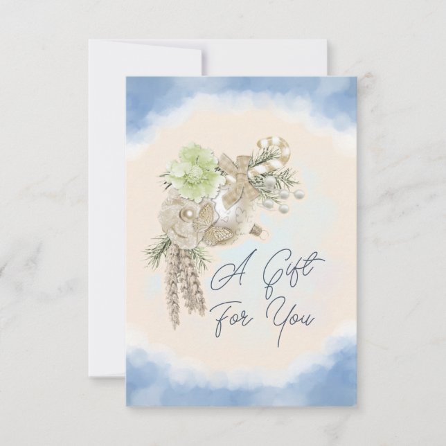 Un Regalo Para Tu Invitación (Anverso)