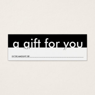 un regalo para usted (cantidad en blanco)
