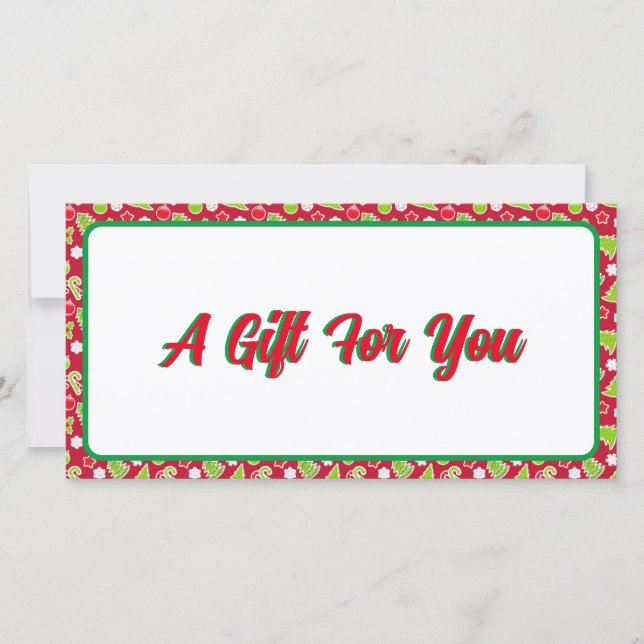 Un regalo para usted Certificado de regalo para Na (Anverso)