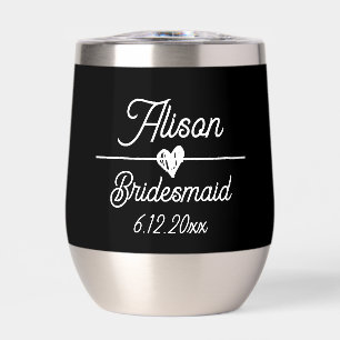 Un regalo personalizado para la dama de honor