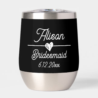 Un regalo personalizado para la dama de honor