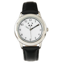 Un reloj de pulsera de Panda elegante y agradable