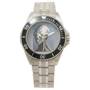 Un reloj de pulsera extranjero