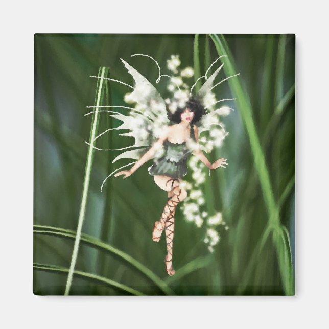 Un resplandor en el imán del jardín (Frente)