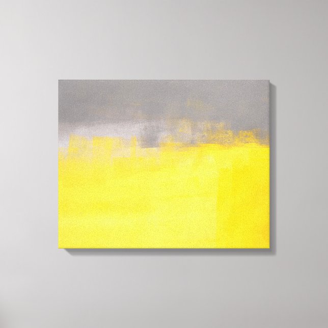 'Un resumen simple' arte gris y amarillo (Anverso)