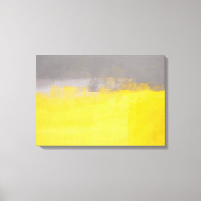 'Un resumen simple' arte gris y amarillo (Anverso)