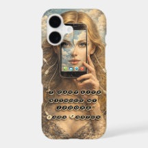 "Un retrato de conexión", Funda para iPhone 17