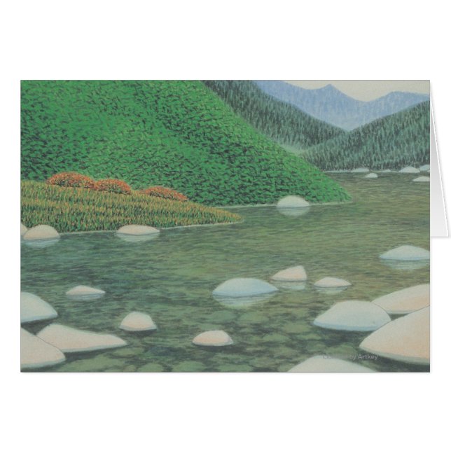 Un rincón silencioso en las montañas (Anverso (Horizontal))