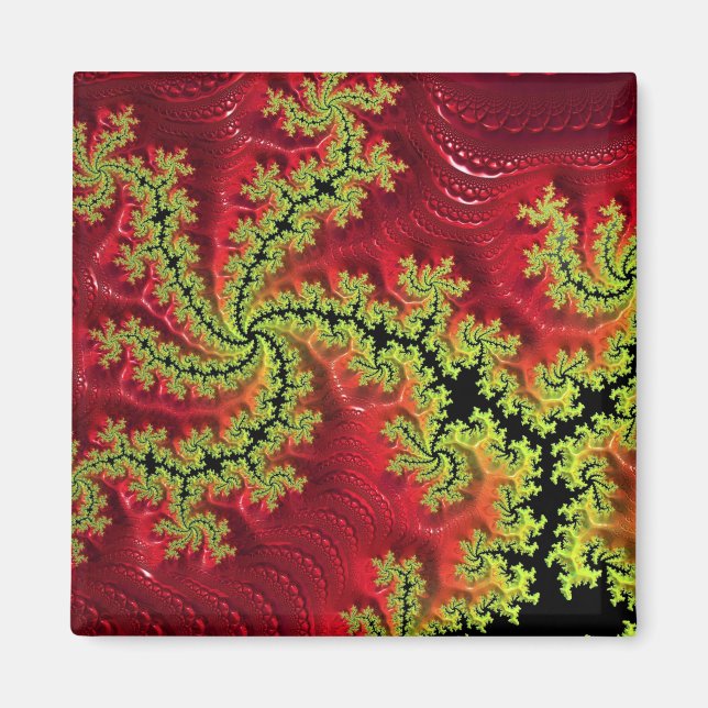 Un río corre a través de su imán (Frente)