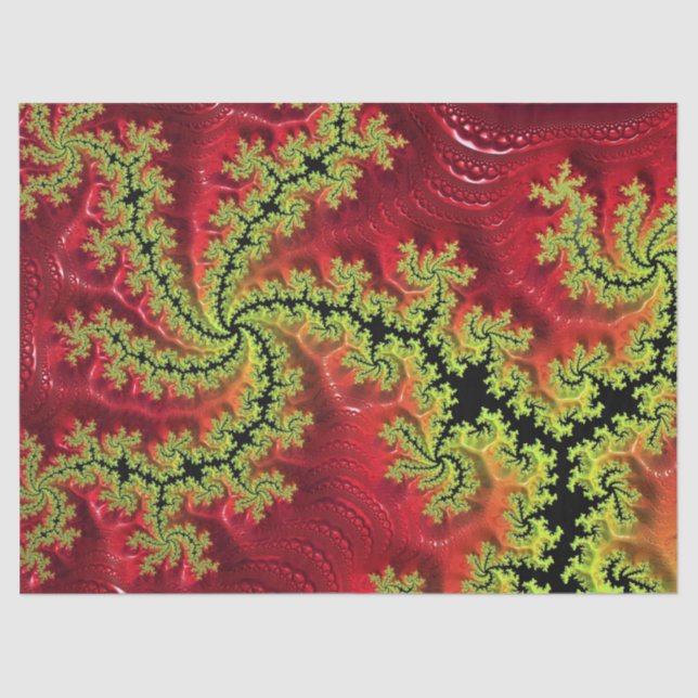 Un río corre a través de su papel de tejido (Anverso)