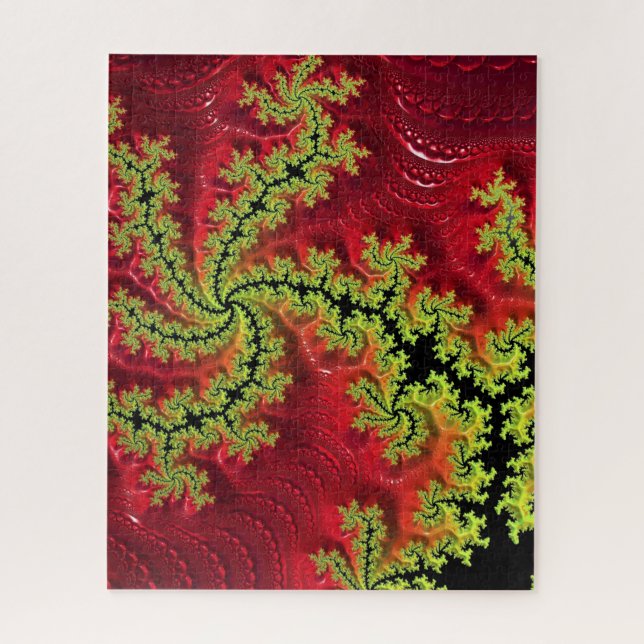 Un río recorre su rompecabezas (Vertical)