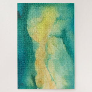 Un rompecabezas acuarela muy duro.