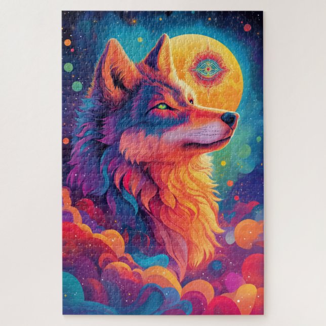 Un rompecabezas de lobo feroz 2 (Vertical)