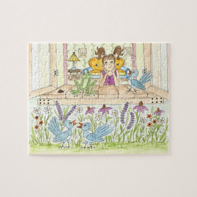 Un rompecabezas en un día soleado (Horizontal)