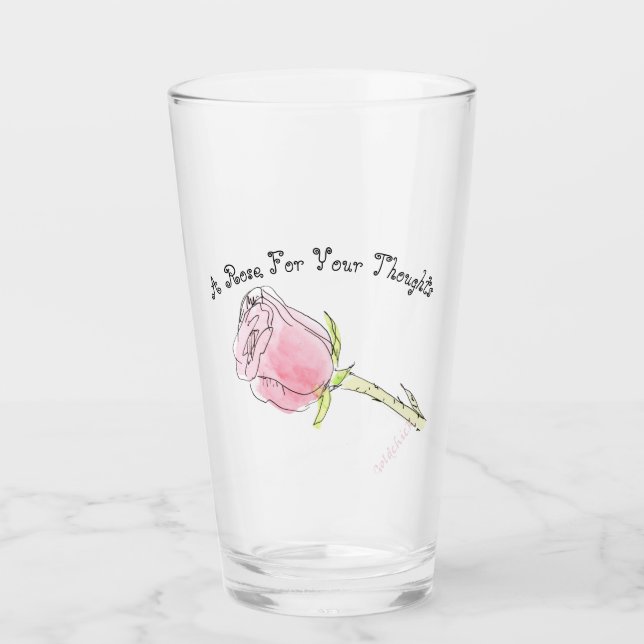 Un Rosa para tus pensamientos (Anverso)