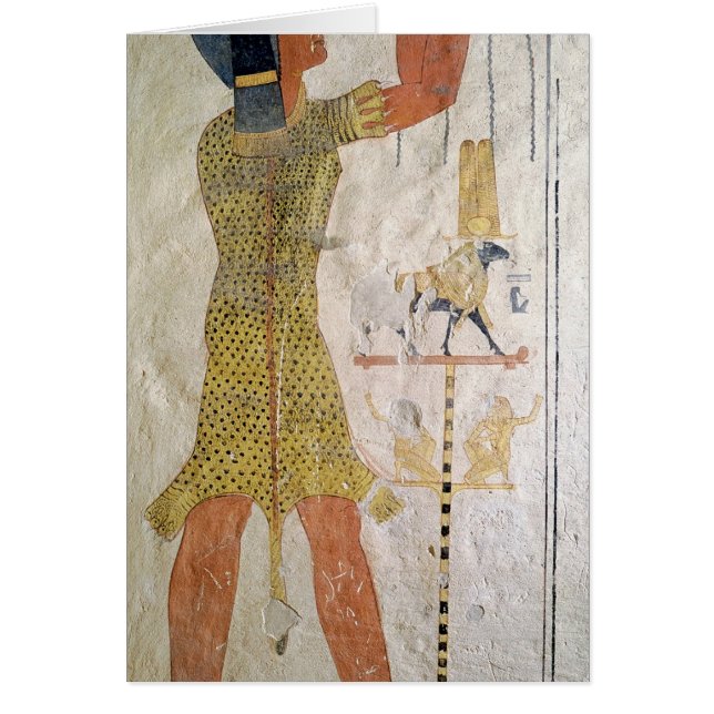 Un sacerdote de Inmutef que hace un ofrecimiento (Frente)