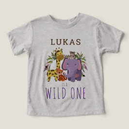 Un Safari de la Selva Cute Wild One Jungle Primer 